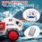 Qaba 6V Mars Rover Electric Car for Kids with Sci-Fi Sounds, Lights, MP3, for Ages 3-5, White