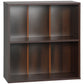 HOMCOM 5-Tier Bookcase, Storage Bookshelf, Display Shelves with Adjustable Shelves for Living Room, Home Office, Nature Wood