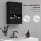 kleankin Bathroom Wall Cabinet, Medicine Cabinet, Over Toilet Storage Cabinet with Shelf and Drawers for Hallway, Living Room, White