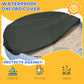 Outsunny Kids Outdoor Sandbox with Cover Waterproof Oxford Canopy, Bottom Fabric Liner, Children Playset for 3-12 years old, Backyard, Brown