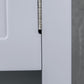 HOMCOM Wall Mount Bathroom Cabinet, Storage Organizer Kitchen Cupboard with 2 Doors and Adjustable Shelf White