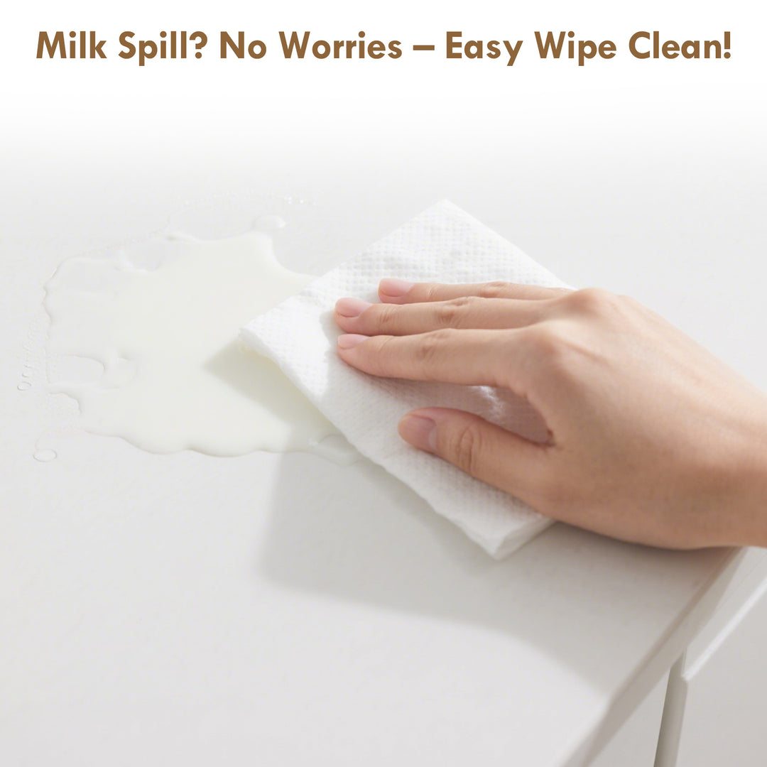 HOMCOM Kitchen Buffet with Hutch, 68" Tall Kitchen Pantry Cabinet with Small Open Counter, 4 Doors, Drawer, White