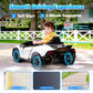 Qaba 12V Lamborghini Autentica Licensed Kids Car with Remote Control, 4 Wheels Spring Suspension, Soft Start, Red