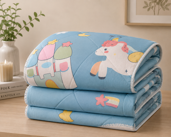 Aarniva Breathable Polyester Comforter Set | King/Queen | 250 GSM | Ultra-Soft & Cozy | Design Patterns | Includes 2 Pillow Covers