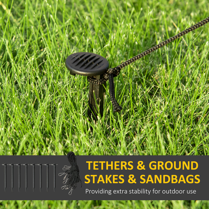 HOMCOM 6ft Christmas Inflatable Santa Claus Driving A Truck with LED Lights, Blow-Up Outdoor LED Yard Display for Lawn, Garden, Party