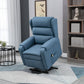 HOMCOM Lift Chair for Elderly, Power Chair Recliner with Footrest, Remote Control, Side Pockets for Living Room, Grey