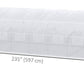Outsunny Large Walk-in Greenhouse, 20'x10'x6.6' Tunnel Greenhouse with Zippered Door and 12 Roll-up Windows, Outdoor Green House for Garden Plant, White