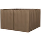 Outsunny 10' x 10' Universal Gazebo Sidewall Set with 4 Panels, Hooks/C-Rings Included for Pergolas & Cabanas, Beige