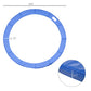 Soozier 14FT Trampoline Pad Replacement, Î¦168" Spring Cover, Water-Resistant Universal Round Trampoline Safety Pad, No Holes for Pole, Blue
