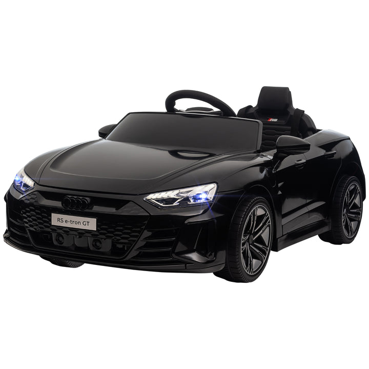 Aosom Ride-On Toy On Car with Remote Control, 12V 3.1 MPH Electric Ride for Kids w/ Suspension System, Horn Honking, White