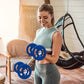 Soozier 2 x 6.6lbs Standard Weight Plates with Easy-Grip Handles, 1" Holes, for Home, Gym, Weight Lifting and Strength Training