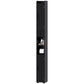 HOMCOM Narrow Bathroom Cabinet, Tall Bathroom Storage Cabinet with Barn Doors, Drawer and Adjustable Shelves, Brown Wood Grain