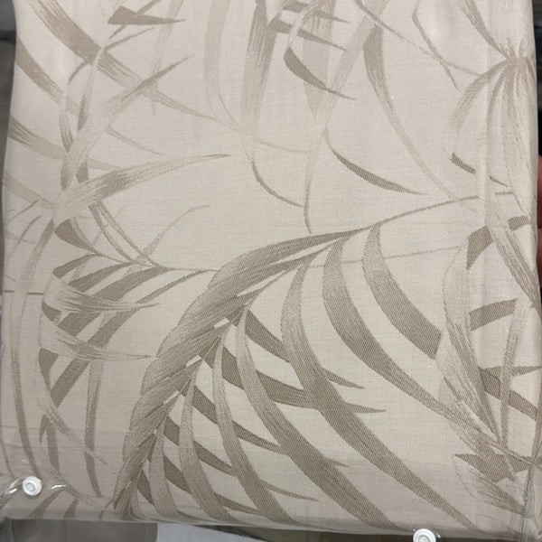 Aarniva 100% Cotton Botanical Bedsheet Set | King/Queen | Soft & Breathable | Ivory Palm Leaf | 6-Piece Set