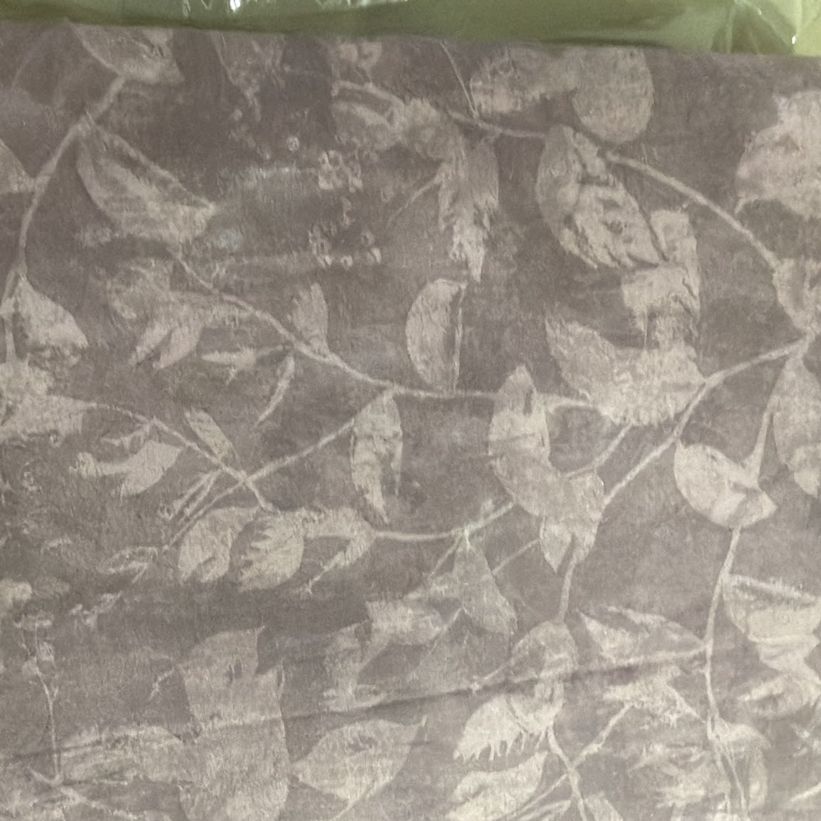 Aarniva 100% Cotton Botanical Bedsheet Set | King/Queen | Soft & Breathable | Dusty Mauve Foliage | 6-Piece Set