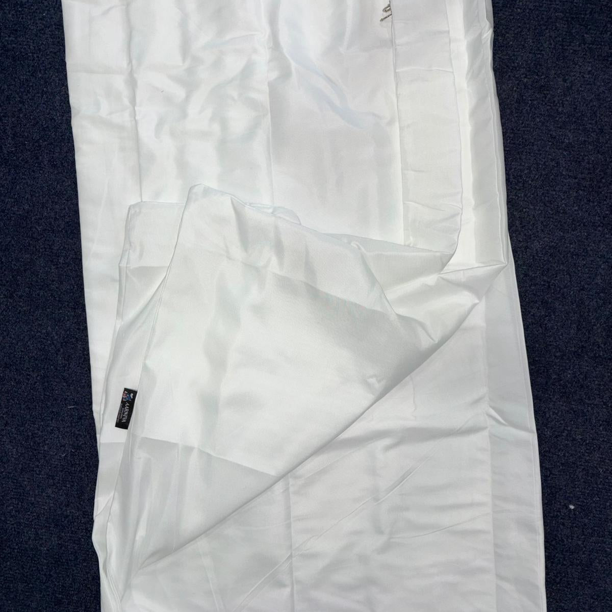 Aarniva Polyester Hotel Duvet Cover | King/Queen | Soft & Smooth | Zipper Closure | Classic White