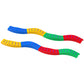 Outsunny 8pcs Balance Beam for Kids, 4 Sensory Pads and 4 Beams with Non-slip Surface & Bottom, Stackable Stepping Stones Kids for Boys Girls 3-6 Years, Multicoloured