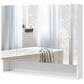 kleankin Wall Mounted Bathroom Medicine Cabinet with Mirror and Adjustable Shelves, Grey