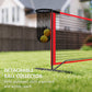 Soozier Portable Pickleball Net Set with 22FT Regulation Size Net, Ball Collector, Court Marking Kit, Balls, Carrying Bag