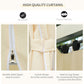Outsunny 13' x 10' Soft-top Gazebo Patio Steel Canopy Portable Party Event with Double Canopy Roof, Curtains, Cream White