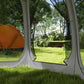 Outsunny 11' x 11.5' Screen Tent, Pop Up Camping Gazebo with Portable Carry Bag and 2 Doors, Cream White