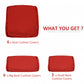 Outsunny Outdoor 14pc Patio Rattan Sofa Set Cushion Polyester Cover Replacement Set - No Cushion Included Beige | Aosom Canada