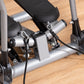Soozier Twist Stair Stepper Exercise Machine with Rocking Handlebars, Cardio Climber Exercise Equipment with Hydraulic Resistance, LCD Display for Home Workout Exercise, Silver