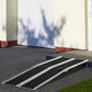 HOMCOM 10ft Wheelchair Ramp Scooter Mobility Non-Skid Layering Portable Foldable Aluminium