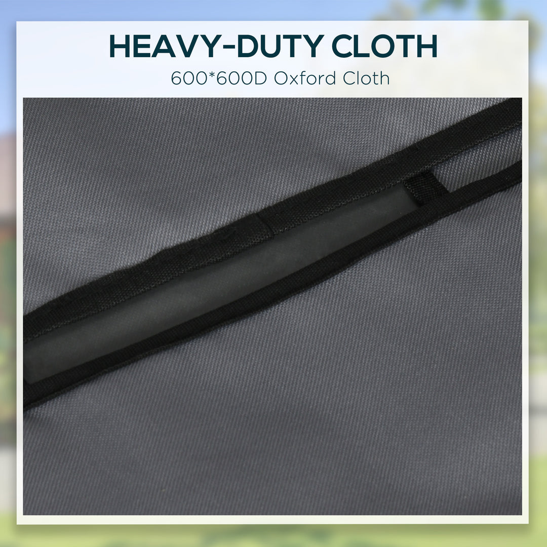 Aosom Multi-Functional Bike Trailer Steel Large Bike Luggage Cart Carrier Black