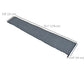Outsunny Parasol Cover, Patio Cantilever Cover, Banana Umbrella Cover with Zipper, Grey