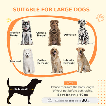 PawHut 39" Dog Crate Furniture, Dog Crate End Side Table for Large Dogs, White