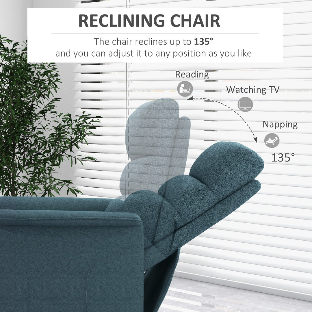 HOMCOM Lift Chair for Elderly, Power Chair Recliner with Remote Control, Side Pockets for Living Room, Dark Grey