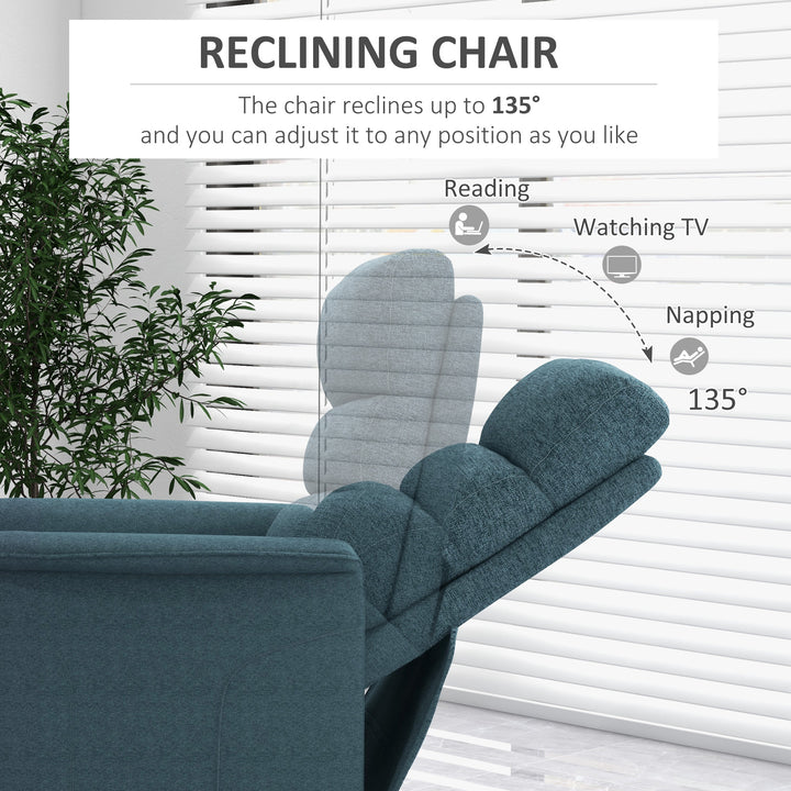 HOMCOM Lift Chair for Elderly, Power Chair Recliner with Remote Control, Side Pockets for Living Room, Dark Grey