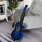 Soozier 39.5 Inch Acoustic Electric Guitar for Beginner with Strings, Beige Strap, 3 Picks and Case Bag, Wine Red
