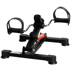 Soozier Pedal Exerciser Under Desk Bike with LCD Display, Adjustable Resistance, Mini Exercise Bike for Home Office