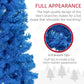 HOMCOM 4FT Artificial Christmas Tree Holiday Xmas Holiday Pencil Tree Decoration with Automatic Open for Home Party, Pink