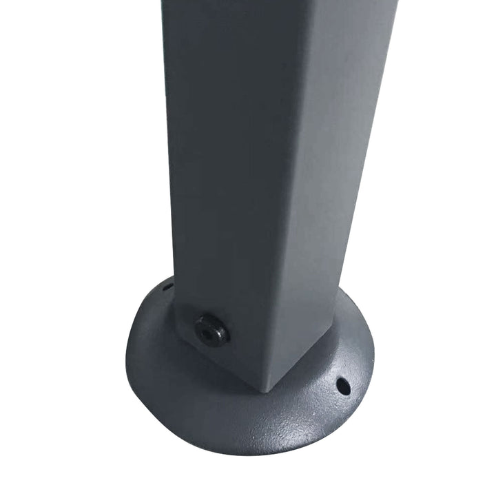 Outsunny 8' x 5' BBQ Grill Gazebo Tent with Double Tiered Canopy for Outdoor Sun Shade, Coffee