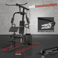 Soozier Multi-Exercise Home Gym Station with 99lbs Weight Stack, for Full Body Workout