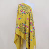 Aarniva Embroidered Faux Cashmere Shawl | Long Warm Wrap Scarf | Soft & Thick Fabric | Floral Tassel Design | Ethnic Style