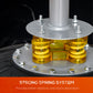 Soozier Freestanding Boxing Punch Bag Stand, Height Adjustable, with Fillable Base, Absorption Springs, Suction Cups