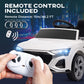 Qaba 12V Battery Powered Kids Electric Car, Audi Q8 etron Sportback Licensed Ride on Car w/ Remote Control, White
