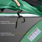 Soozier âŒ€8ft Trampoline Pad âŒ€96" Spring Safety Replacement Gym Bounce Jump Cover EPE Foam Green