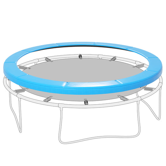 Soozier 12ft Trampoline Replacement Pad Trampoline Spring Cover EPE Foam Light Blue