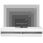 HOMCOM Lighted TV Stand for TVs up to 75", TV Cabinet with Storage for Living Room, High Gloss White