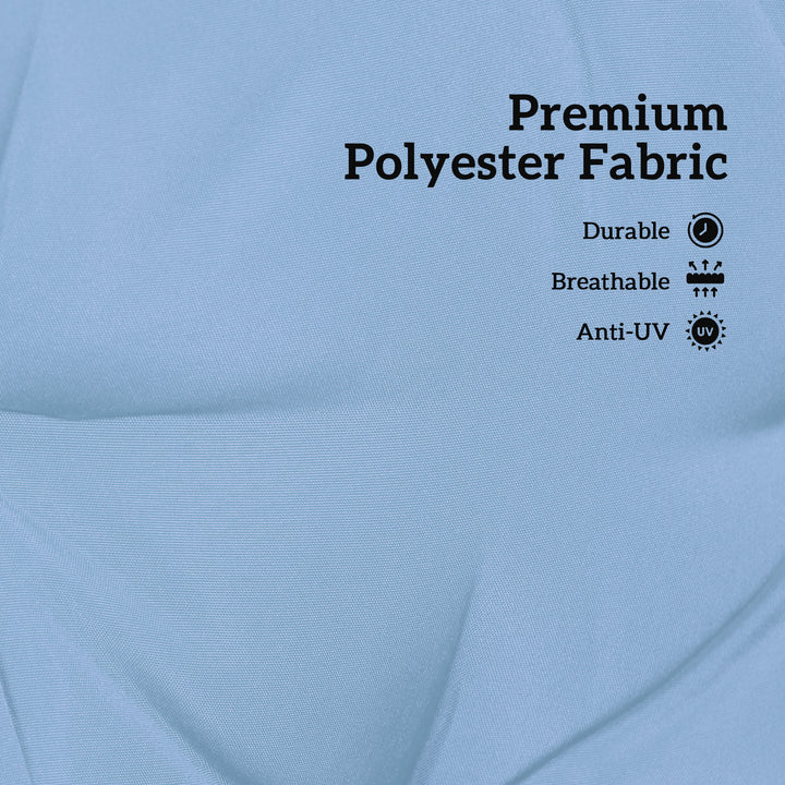 Outsunny 2 Seater Garden Bench Cushion, Soft Thick Outdoor Non-Slip 2 Seater Soft Pad With Backrest for Garden Patio, 52" x 43" x 4", Dark Grey