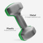 Soozier 26 LBS Hex Dumbbell Set with Vertical Rack, Adjustable Dumbbells, Hand Weights for Home Gym Strength Training, Green