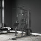 Soozier Multi-Exercise Home Gym Station with 99lbs Weight Stack, for Full Body Workout