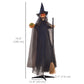 Outsunny 5.6' Life Size Clown Outdoor Halloween Decoration Animatronic, Animated Prop w/ Light Up Eyes
