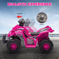 Qaba 6V Kids ATV Quad w/ Music, Forward, for 2-6 Years, Red