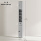 kleankin 71" Tall Bathroom Storage Cabinet, Narrow Bathroom Cabinet with Open Shelves, 2 Door Cabinets, Adjustable Shelves, for Kitchen, Hallway, Living Room, White