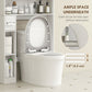 HOMCOM Over the Toilet Storage Cabinet, Bathroom Organizer with Adjustable Shelf, Toilet Paper Holder for Bathroom, Laundry